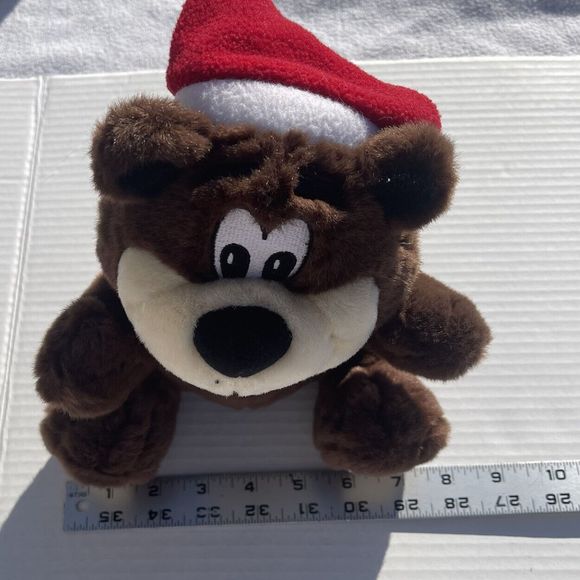 Vtg A&W Rooty Root Beer Bear Plush Christmas Santa Holiday Stuffed 2003 - Picture 10 of 11